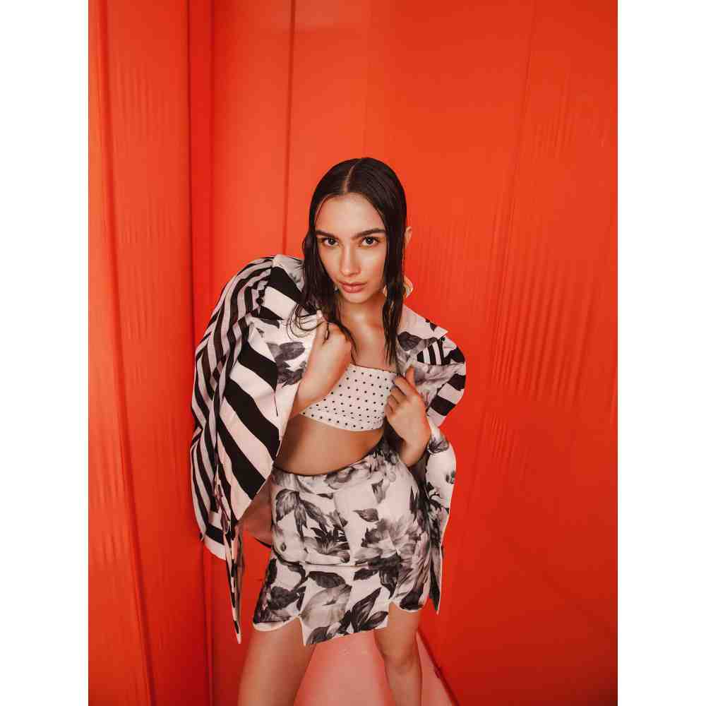 JULY ISSUE Black Lou Matching Co-ord (Set of 3)