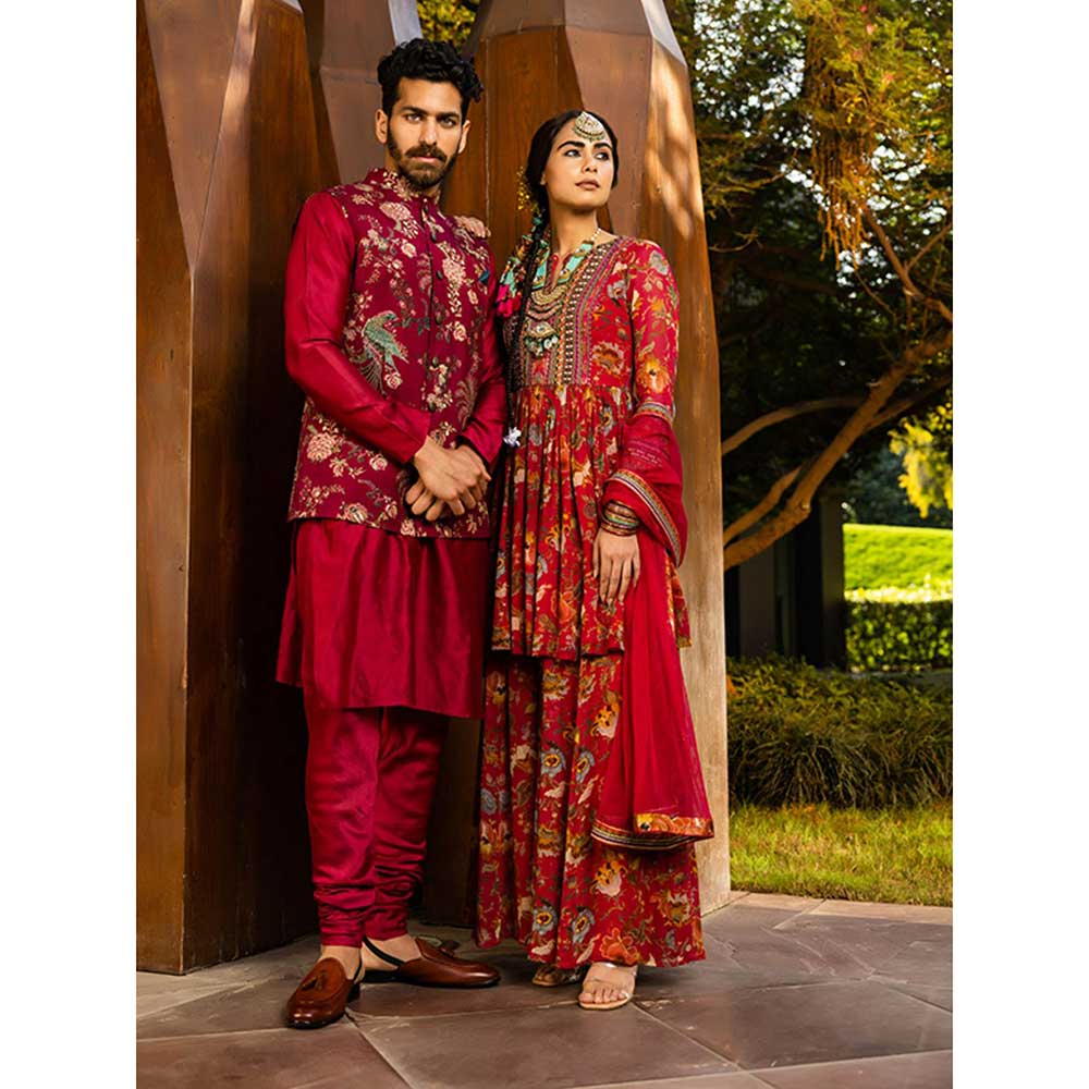 KALISTA Tehseem Sharara (Set of 3)