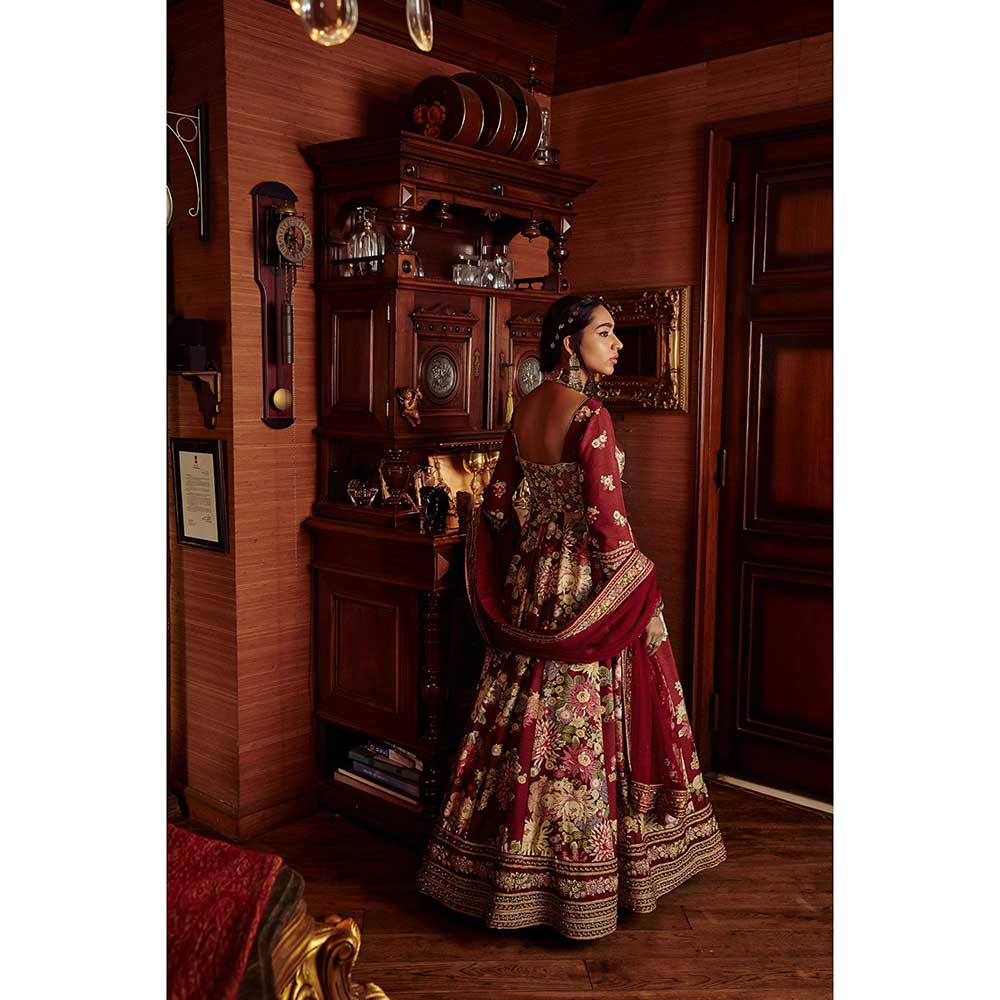 KALISTA Gulbaag Anarkali Set (Set of 2)