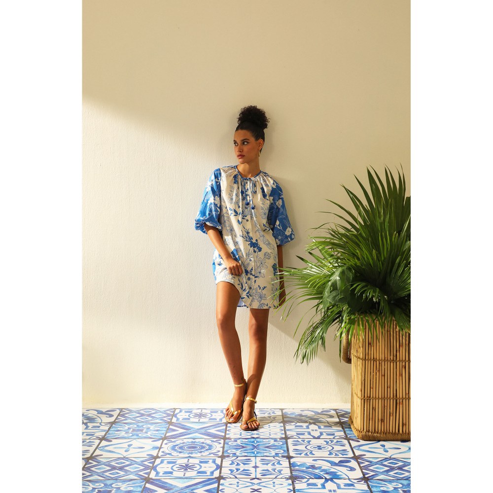 Label Deepika Nagpal Isabel Blue Dress