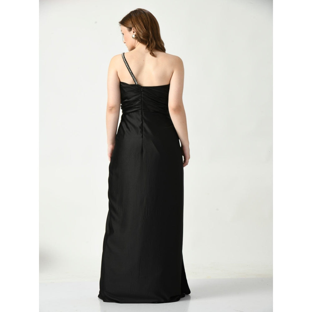 Sunanta Madaan Late Night Talking Black Gown