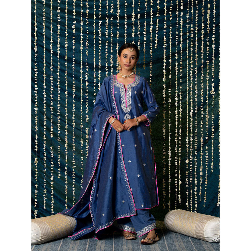 Maison Shefali Saanjh Kurta (Set of 3)
