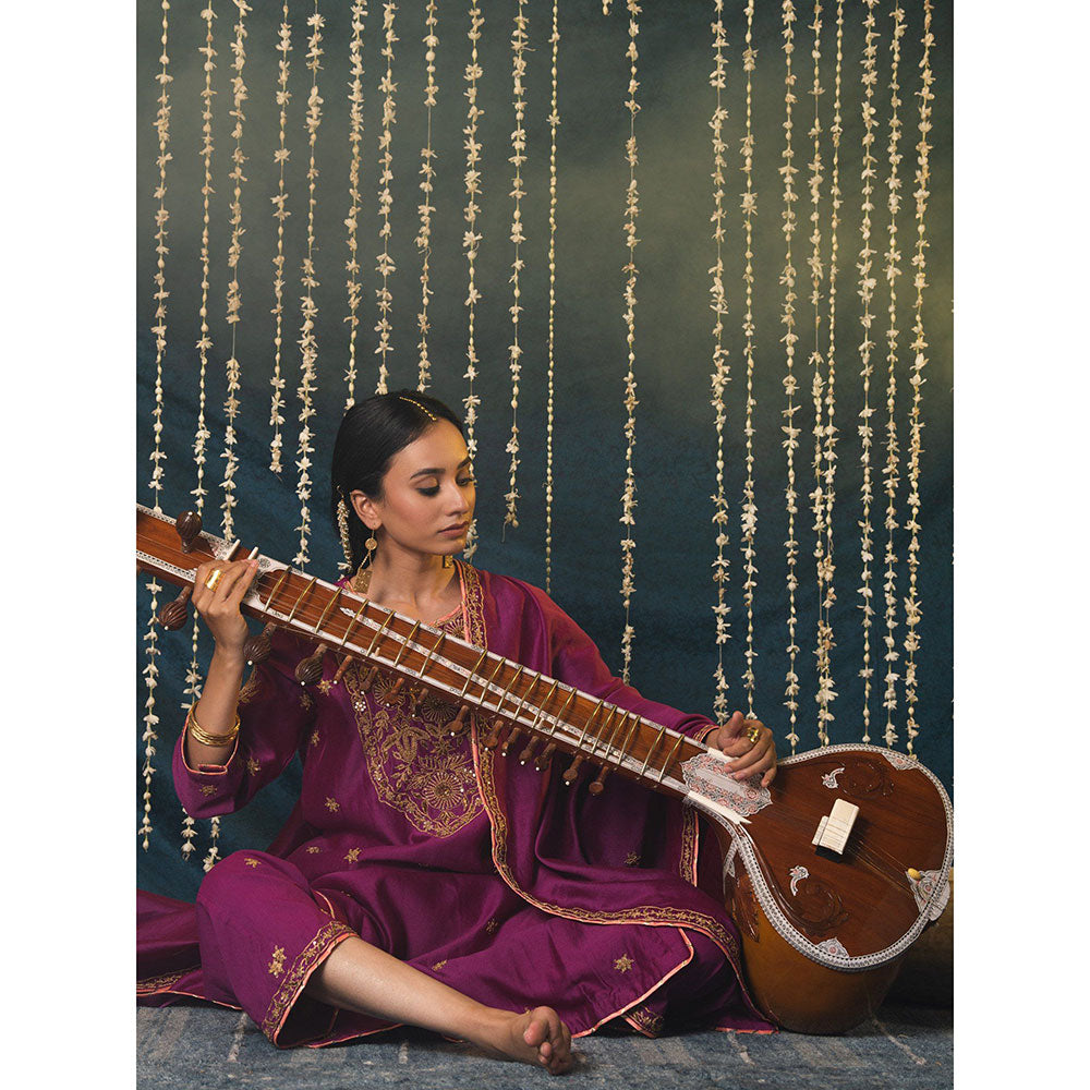 Maison Shefali Ratti Kurta (Set of 3)