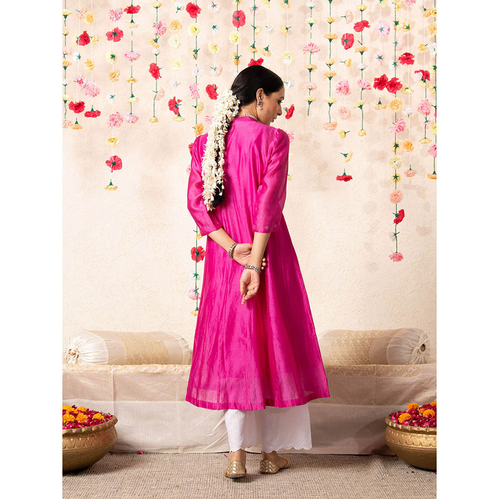 Maison Shefali Sitara Ruby Overlay (Set of 3)