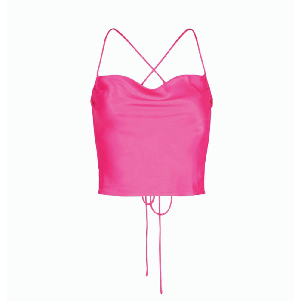 MALIE Fuchsia Pink Piccola Top