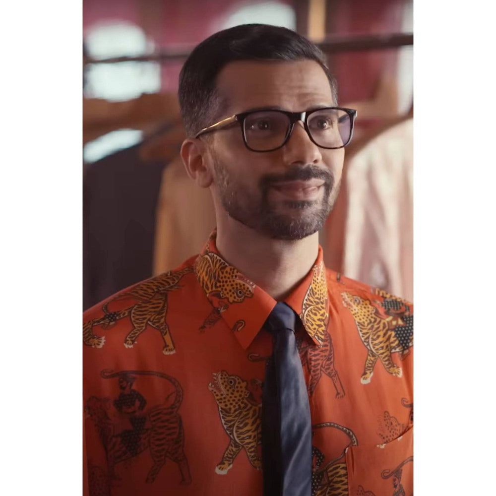 Masaba Red Sultan Shirt