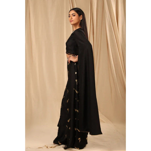 Masaba Black Vintage Fiona Palazzo (Set of 2)