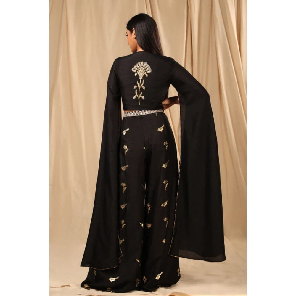 Masaba Black Vintage Fiona Palazzo (Set of 2)