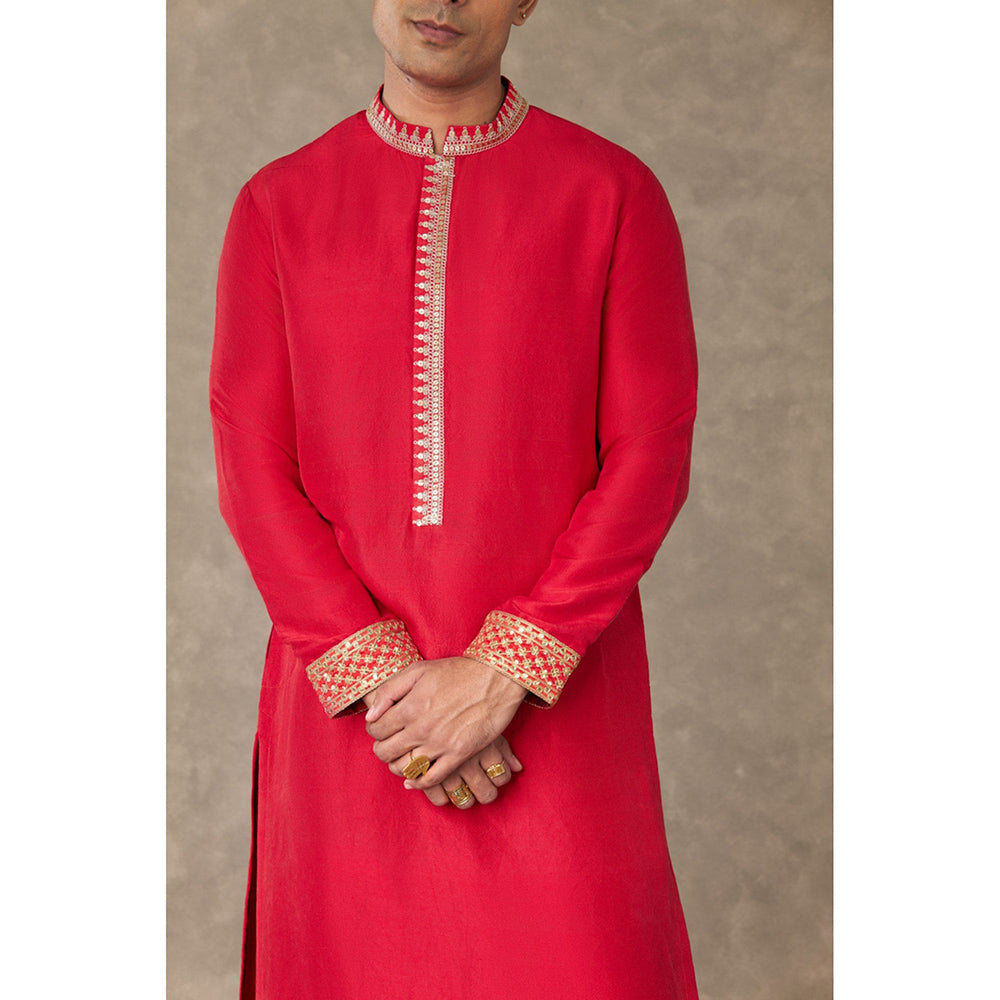 Masaba Red Anar Solid Kurta