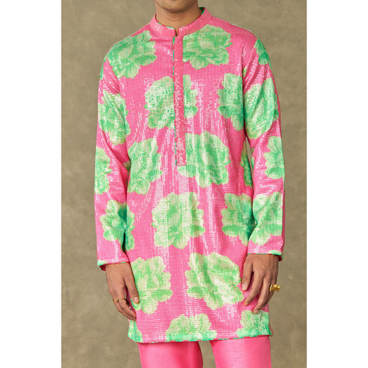 Masaba Pink Nurvi Sitara Floral Kurta