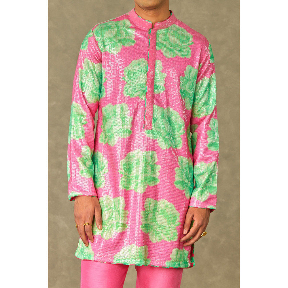 Masaba Pink Nurvi Sitara Floral Kurta