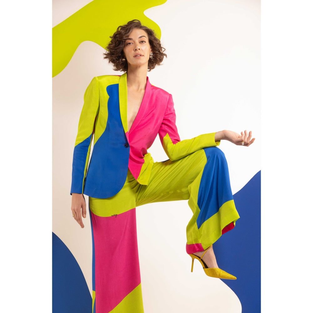 Nautanky Double Up Blazer with Pants