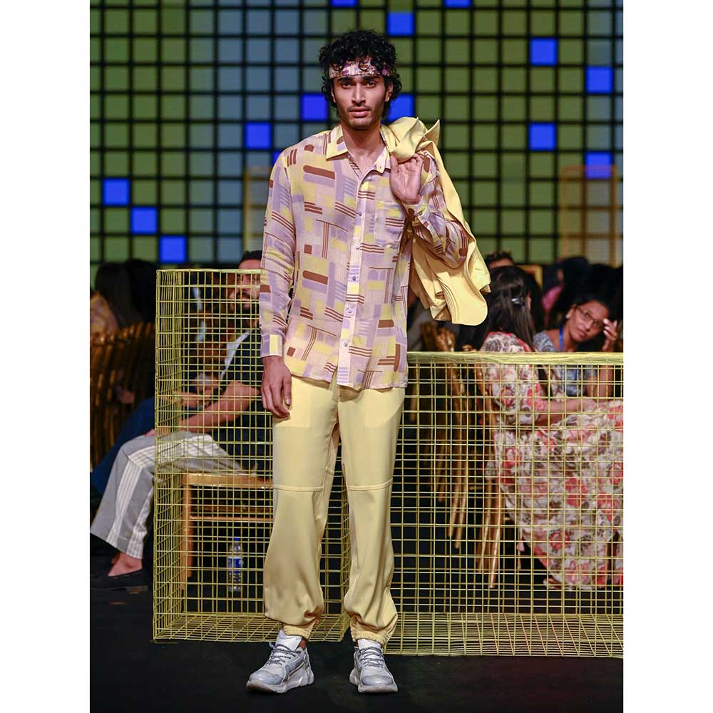 Nirmooha Geometric Printed Shirt