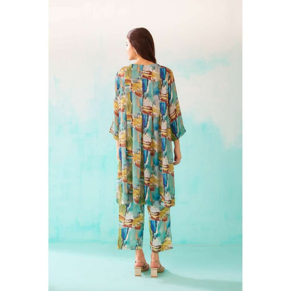 NORN Brushstroke Pleat Tunic