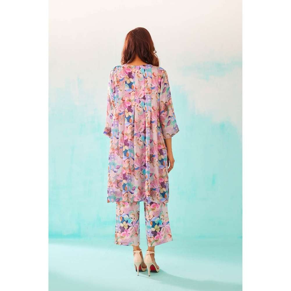 NORN Floral Pleat Tunic