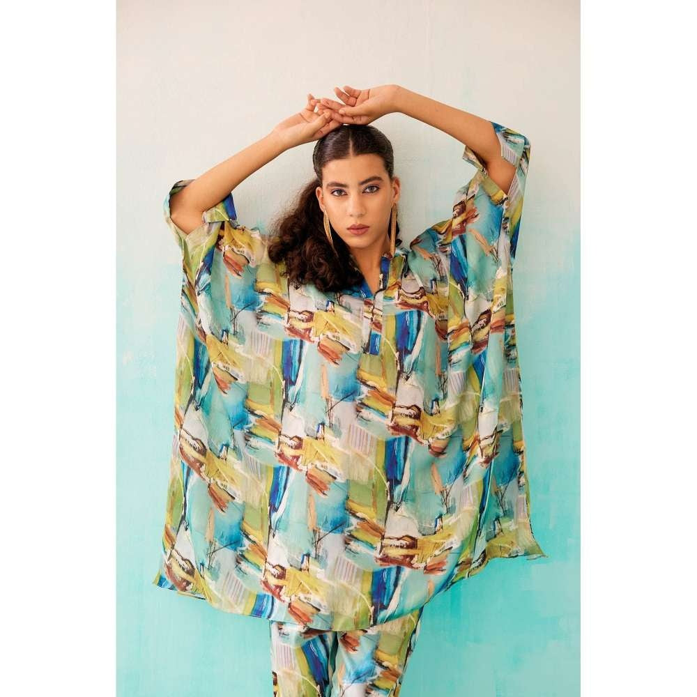 NORN Brushstroke Short Kaftan