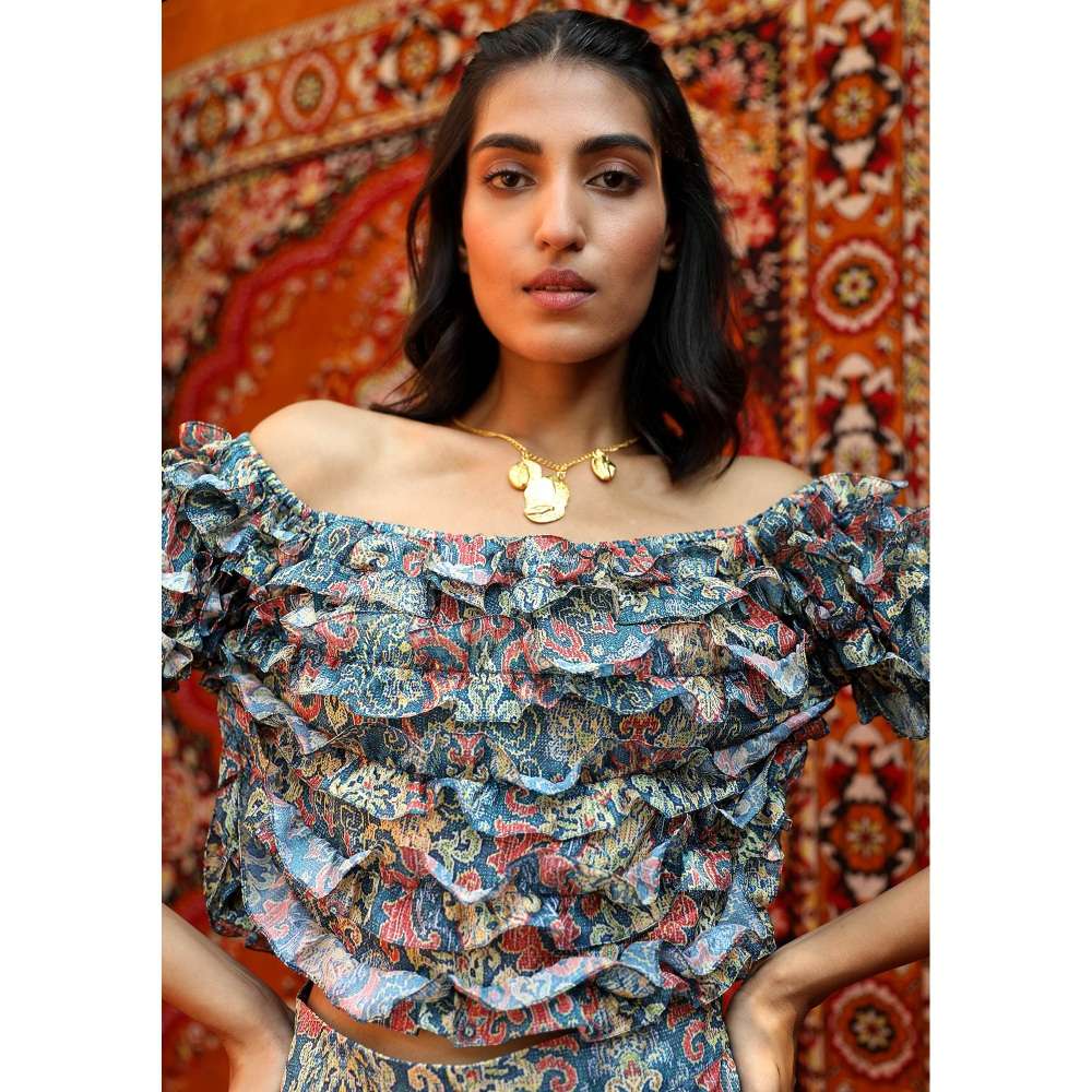 NORN Blue Atlas Groovy Top