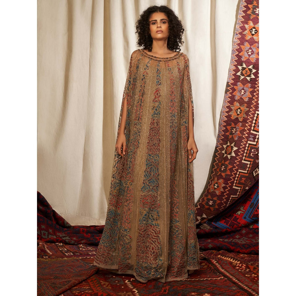 NIKITA MHAISALKAR Multicolour Kaftan (Set of 2)