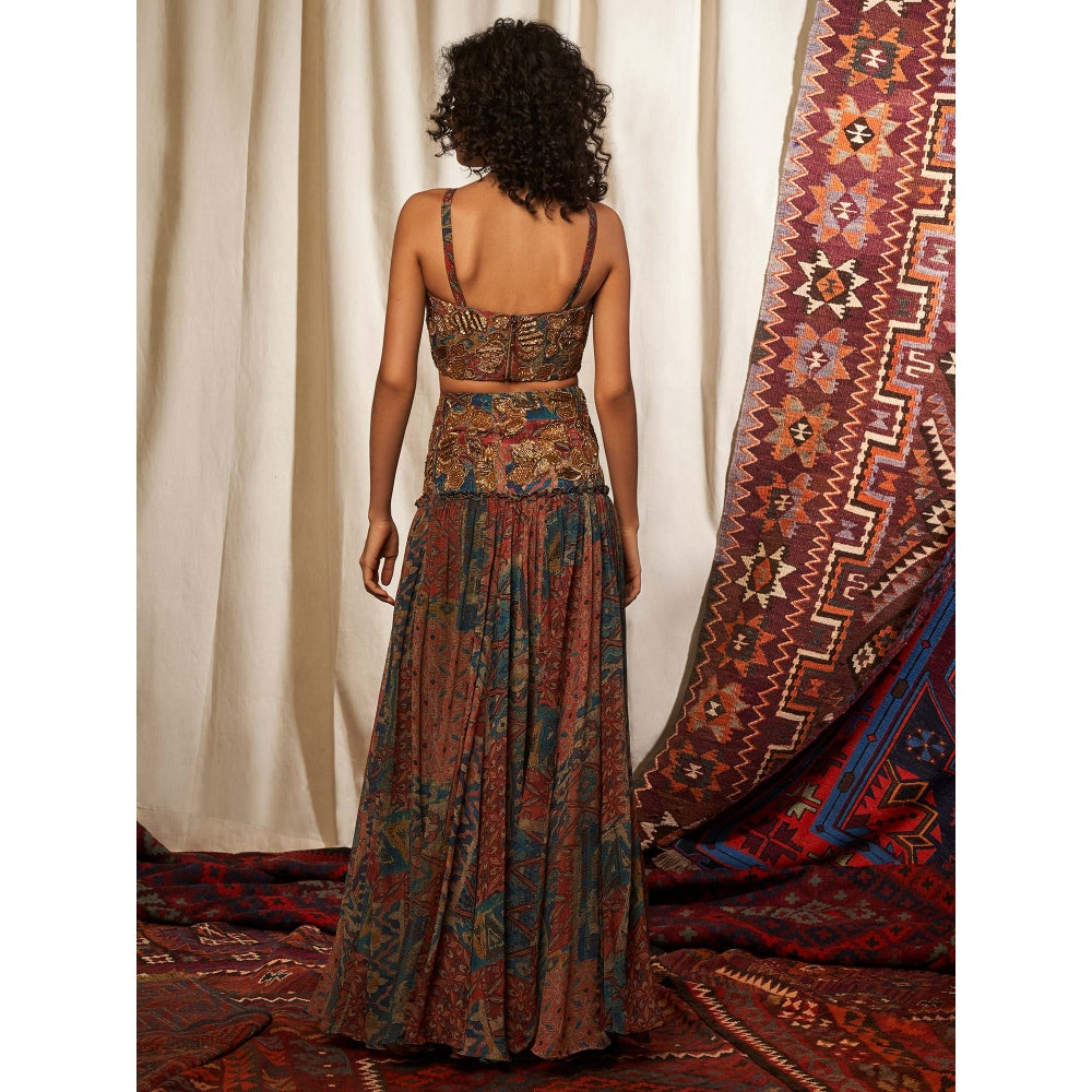 NIKITA MHAISALKAR Multi Colour Bustier