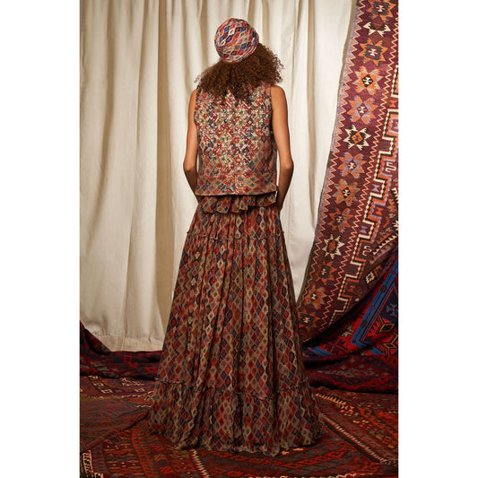 NIKITA MHAISALKAR Multicolour Skirt