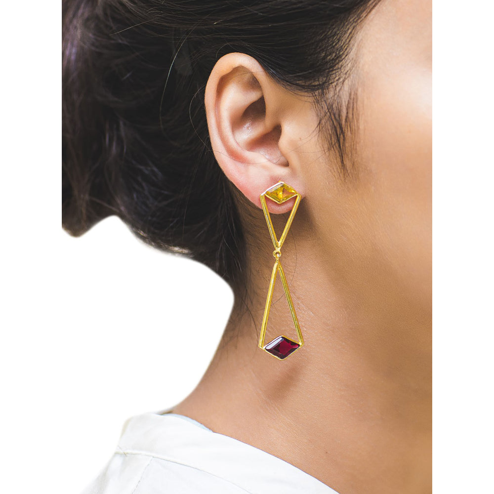 VARNIKA ARORA Belbes Multi-Color Earrings