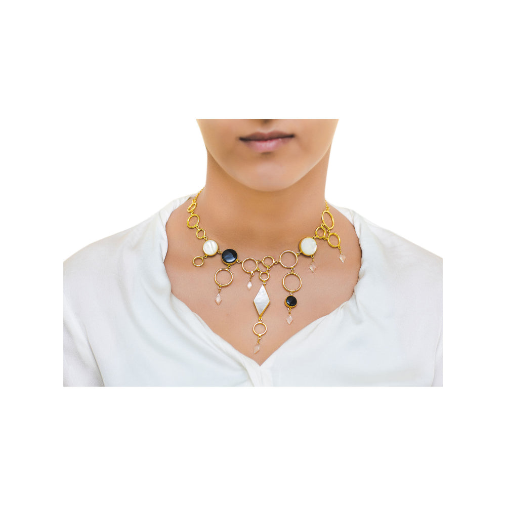 VARNIKA ARORA Tanta Multi-Color Neck Piece