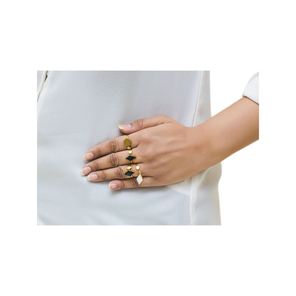 VARNIKA ARORA Esna Multi-Color Ring