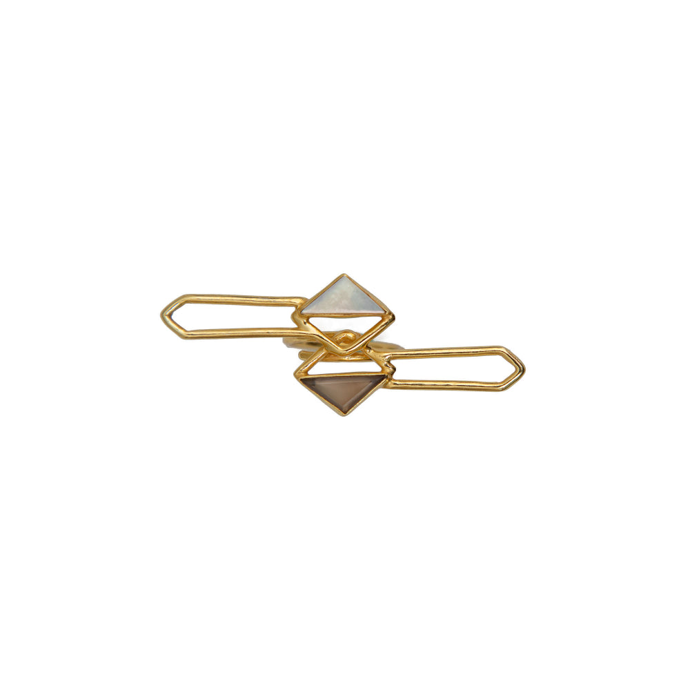 VARNIKA ARORA Idku Multi-Color Ring