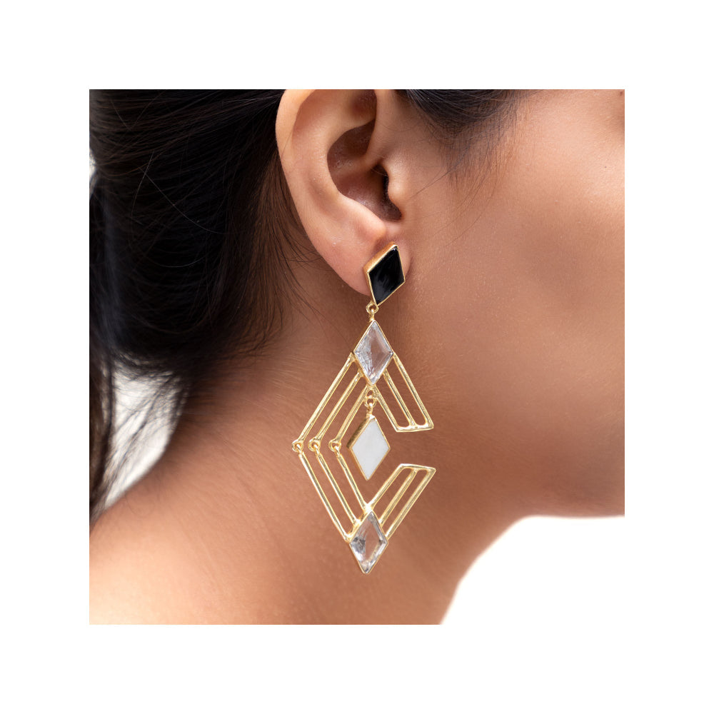 VARNIKA ARORA Bani Multi-Color Earrings