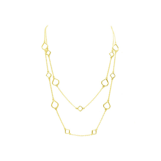 VARNIKA ARORA Strata Golden Necklace