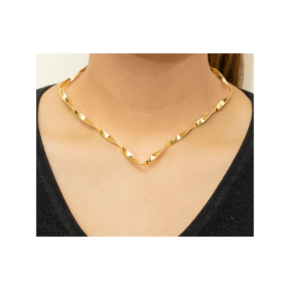 VARNIKA ARORA Brazen Golden Necklace