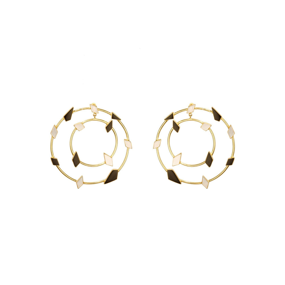 VARNIKA ARORA Mega Multi-Color Earrings