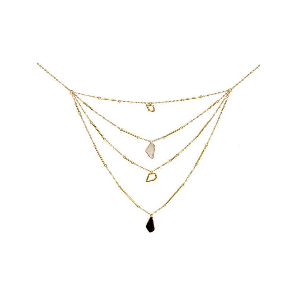 VARNIKA ARORA Trigonic Multi-Color Neckpiece