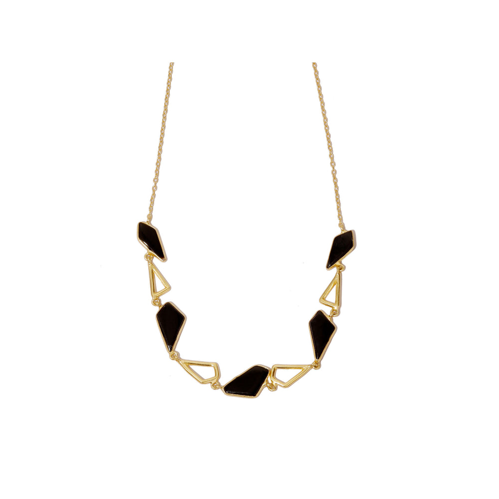 VARNIKA ARORA Sequential Black Neckpiece