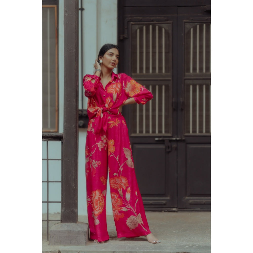 Paulmi & Harsh Anar Printed Co-Ord (Set of 2)