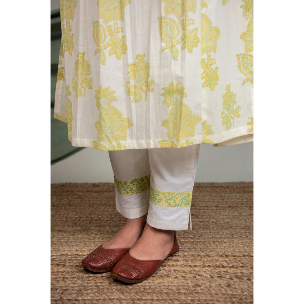Priya Chaudhary Green Kurtas (Set of 3)