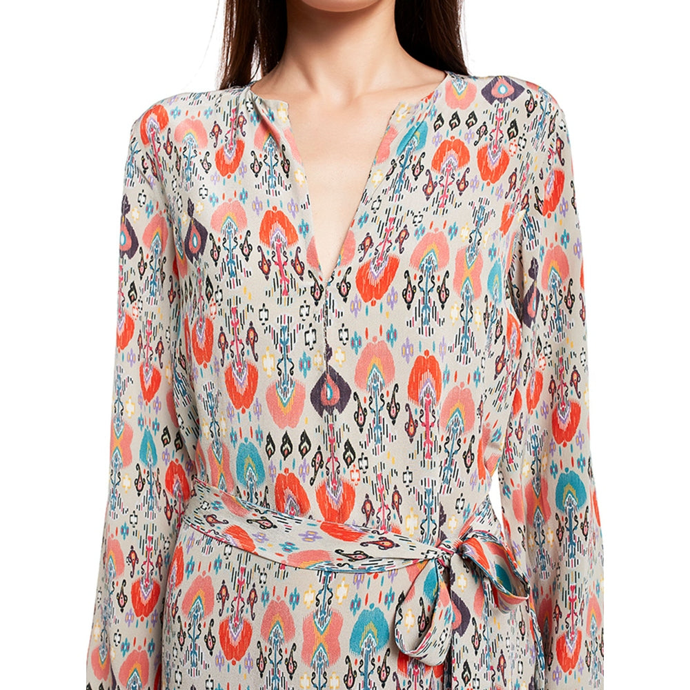 PS Pret by Payal Singhal Stone Printed Crepe Kaftan
