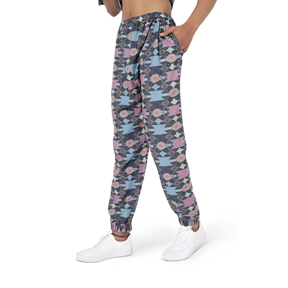 PS Men by Payal Singhal Navy Oversized Kaftaan Top with Jogger Pant-Set of 2