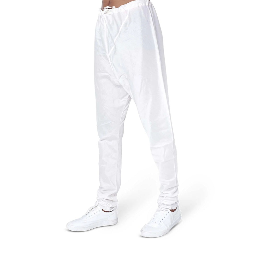 PS Men by Payal Singhal Red Bomber Kurta with Off White Churidar - Set of 2