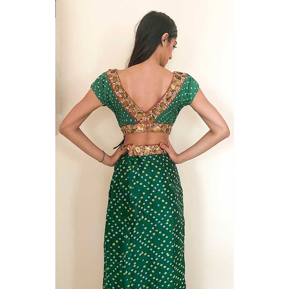 RAISHAA Embroidered Pheroza Ethnic Skirt