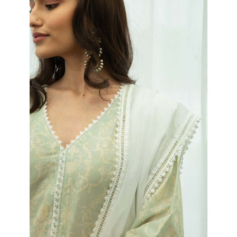 Roze Heena Dupatta