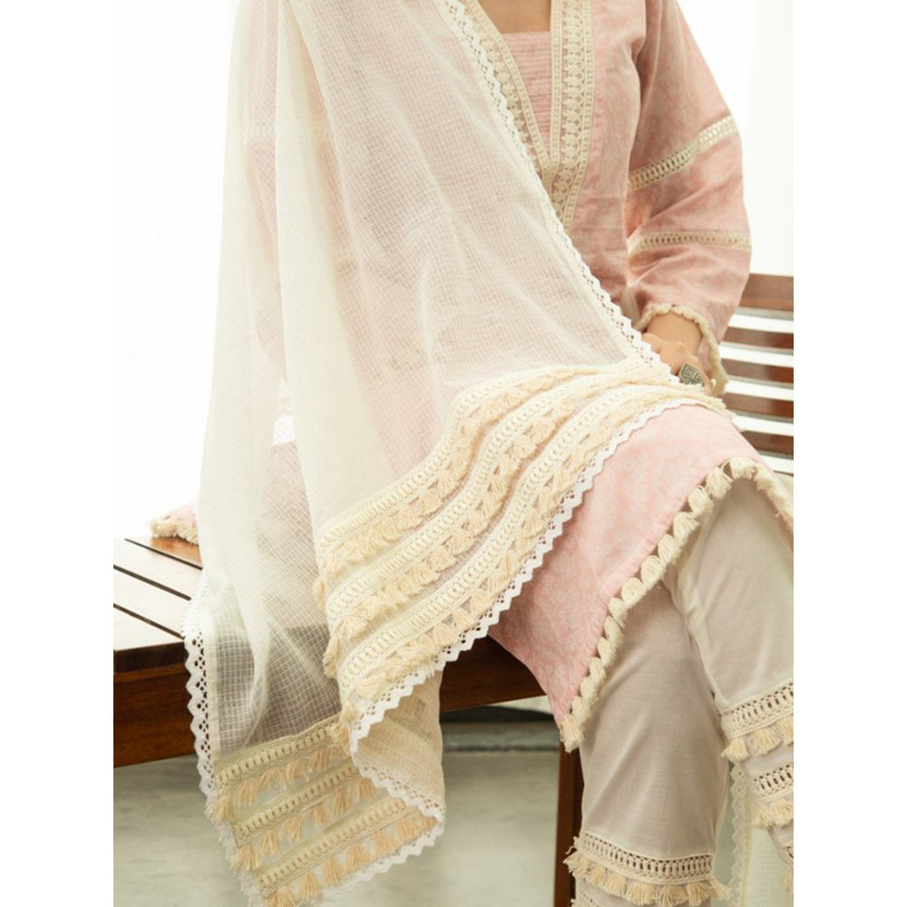 Roze Isra Dupatta