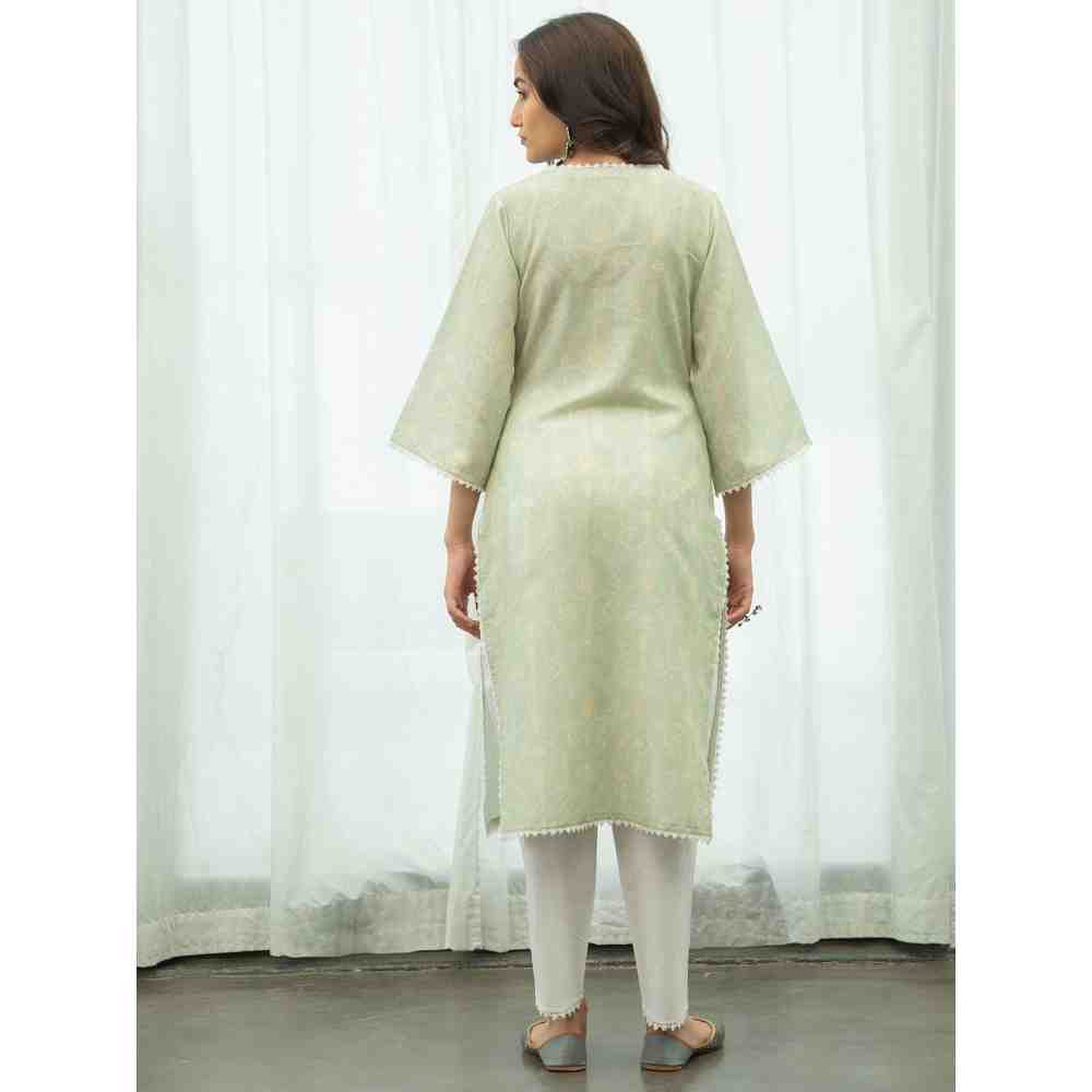 Roze Heena Kurta (Set of 3)