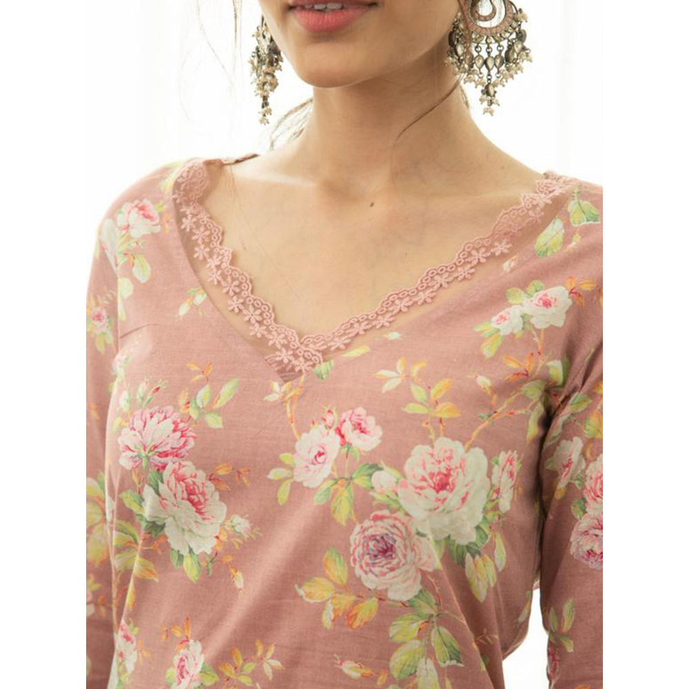 Roze Suraiya Kurta (Set of 3)