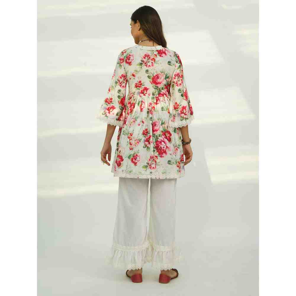 Roze Leah Velvet Kurta