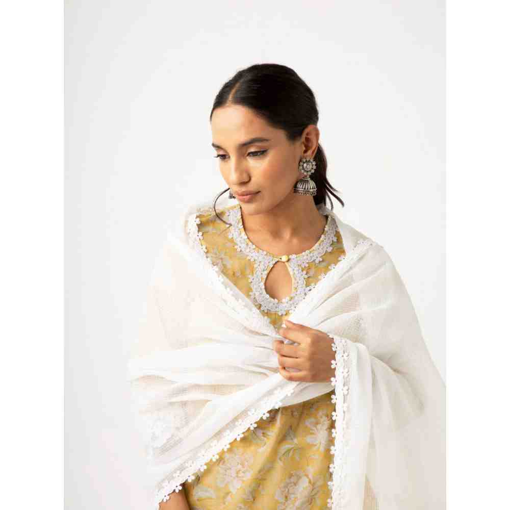 Roze Luna Kurta (Set of 3)