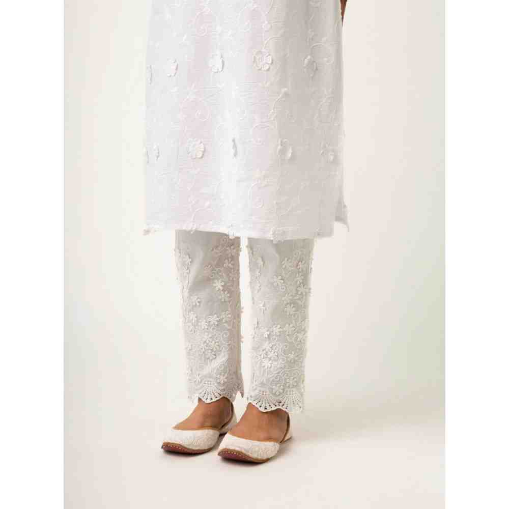 Roze Firosa Kurta (Set of 3)