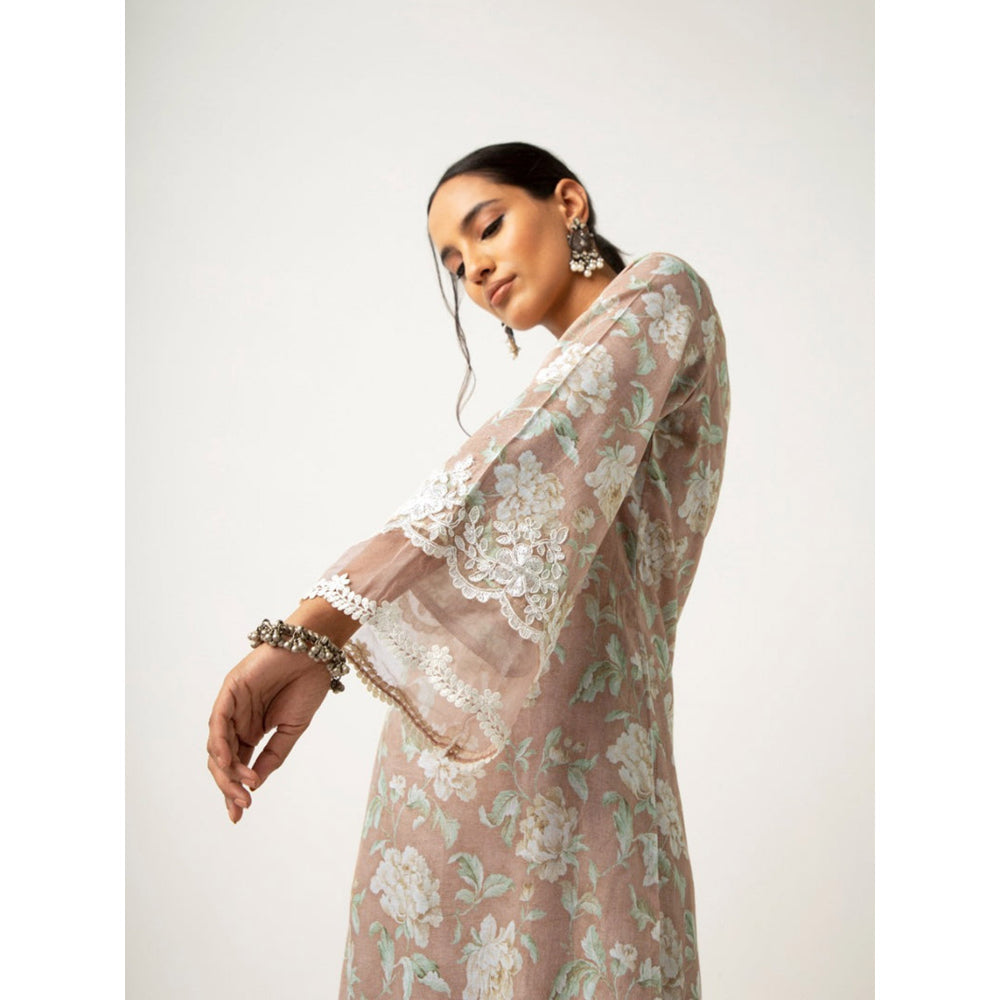 Roze Orin Kurta (Set of 3)