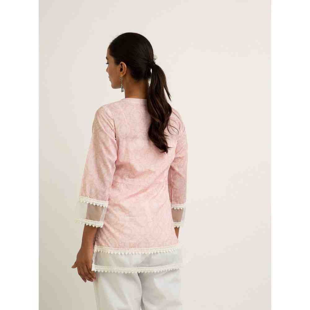 Roze Amaira Kurti - Pink
