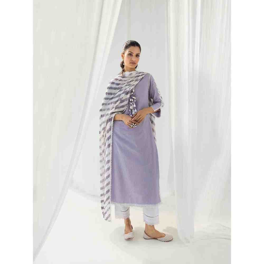 Roze Eden Purple Dupatta